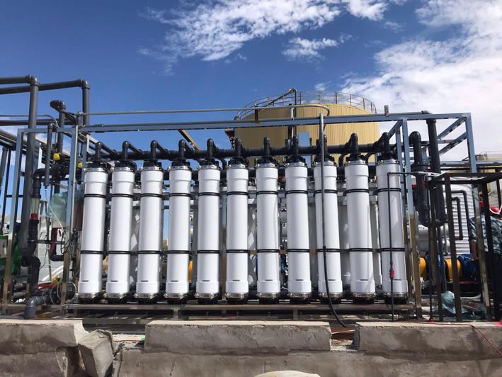 鄂尔多斯600TD煤化工废水处理管式膜系统